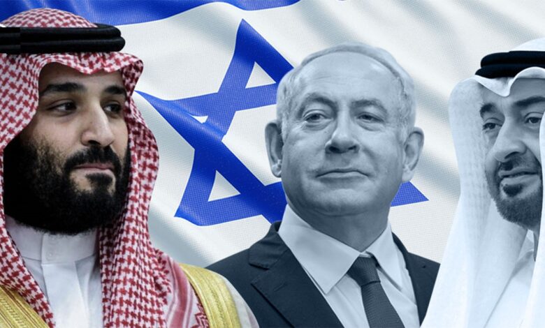 الإمارت السعودية اسرائيل