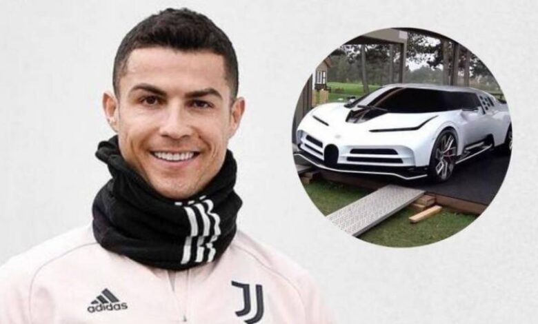 رونالدو يهدي نفسه سيارة نادرة يفوق سعرها 8 ملايين يورو