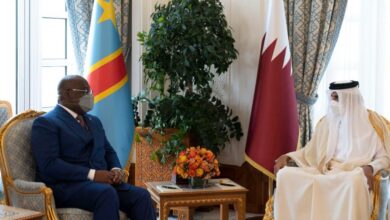 أمير قطر يستقبل رئيس الكونغو الديمقراطية ويشهدان توقيع اتفاقيات تعاون