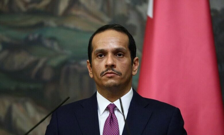 وزير خارجية قطر: حكومة السيسي منتخبة شرعيا ولم نبحث موضوع "الإخوان" معها