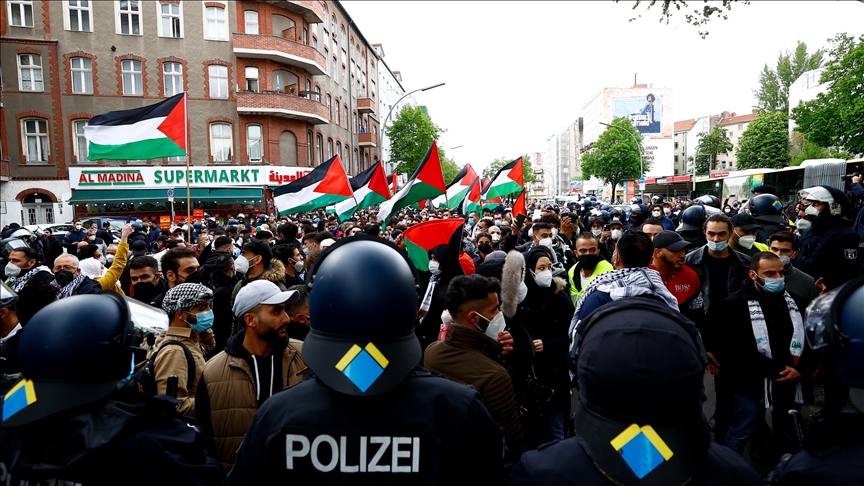 palastine protest in germany