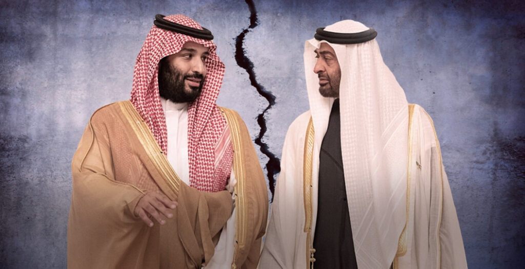 تفكك السعودية و الامارات