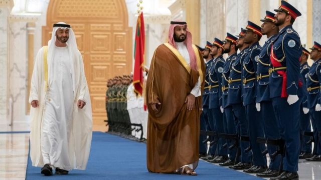 خلافات سياسية بين الإمارات والسعودية