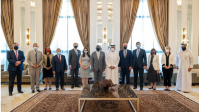 استقبل وزير الخارجية القطري وفدا من أعضاء الكونغرس خلال زيارتهم للدوحة.