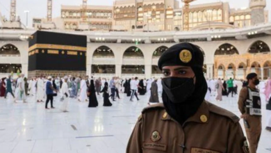 سعوديات يشاركن في تأمين الحجاج والمعتمرين بمكة والمدينة لاول مره
