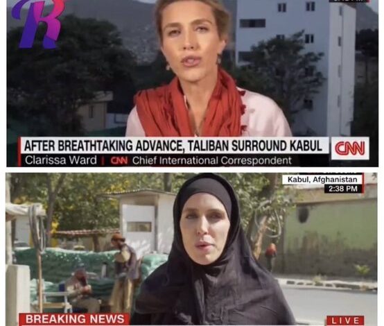 مراسلة “سي إن إن” في أفغانستان بالحجاب بعد يوم واحد من سيطرة حركة طالبان