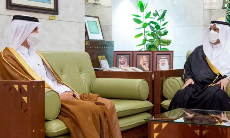 اجتماع سعودي وقطري لاستعراض علاقات التعاون الثنائي