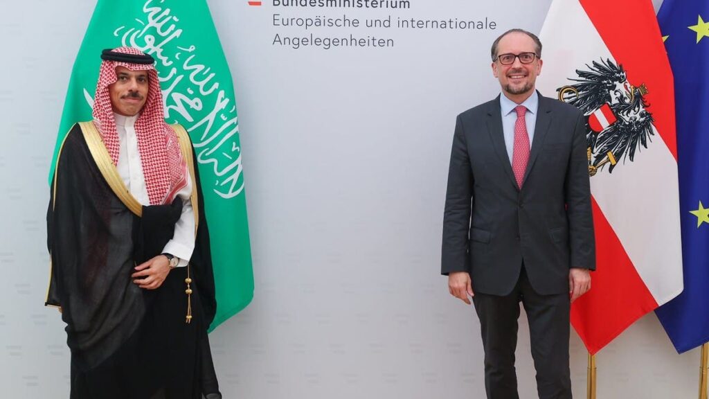 السعودية ستعمل بشكل وثيق مع النمسا و المجتمع الدولي