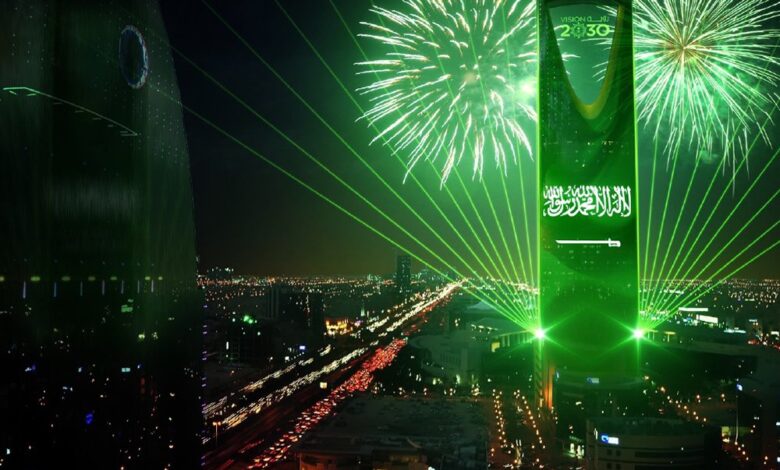 اليوم الوطني السعودي..يوم الفخر العالمي تحت شعار "هي لنا دار"