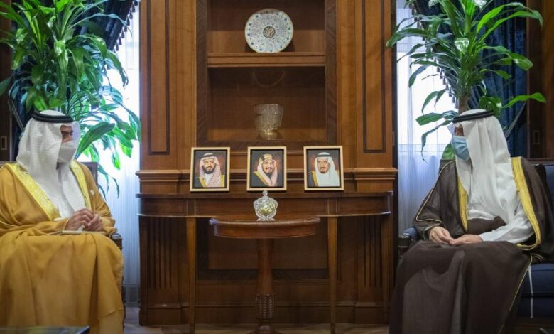 مباحثات سعودية إماراتية حول العلاقات وتطورات إقليمية