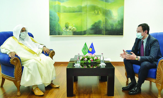 رئيس وزراء كوسوفو يلتقي وزير الشؤون الاسلامية السعودي ويشكر المملكة