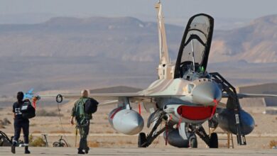 مناورة جوية اسرائيلية مع حضور قائد القوات الجوية الإماراتية