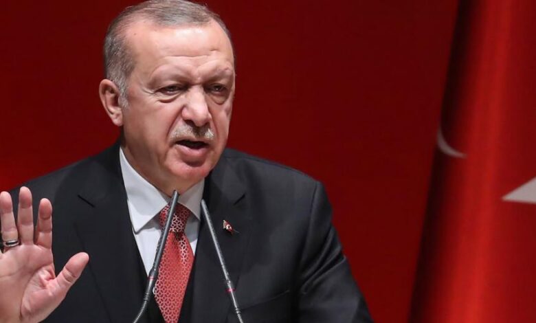 أردوغان يطرد سفراء 10 دول بينها أمريكا وفرنسا وألمانيا