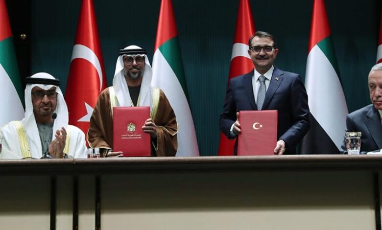 بعد اتفاقيات دسمة... الإمارات تستثمر 10 مليار دولار بتركيا