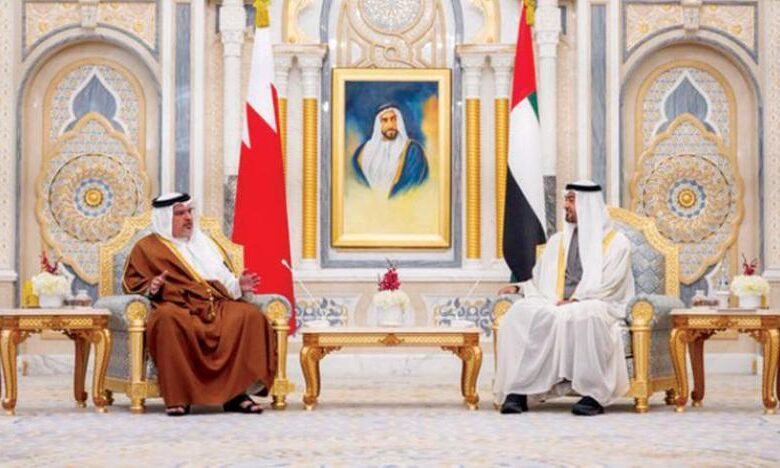 الامارات و البحرين تتفقان على تعزيز التعاون في مختلف المجالات