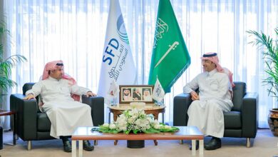 رئيس الصندوق السعودي للتنمية يلتقي بمسؤولي اتحاد الغرف التجارية السعودية