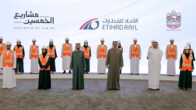 بعوائد متوقعة 54.5 مليار دولار.. الإمارات تعلن عن برنامج قطار الاتحاد