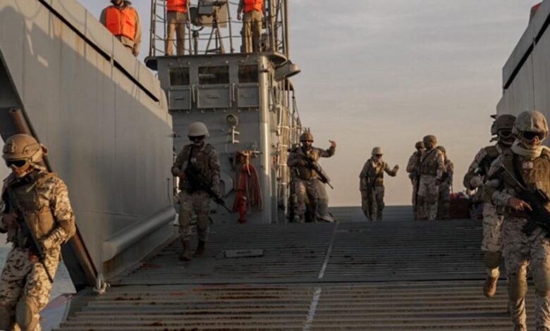 اختتام البحري جسر- 22 بين القوات البحرية السعودية وسلاح البحرية البحريني