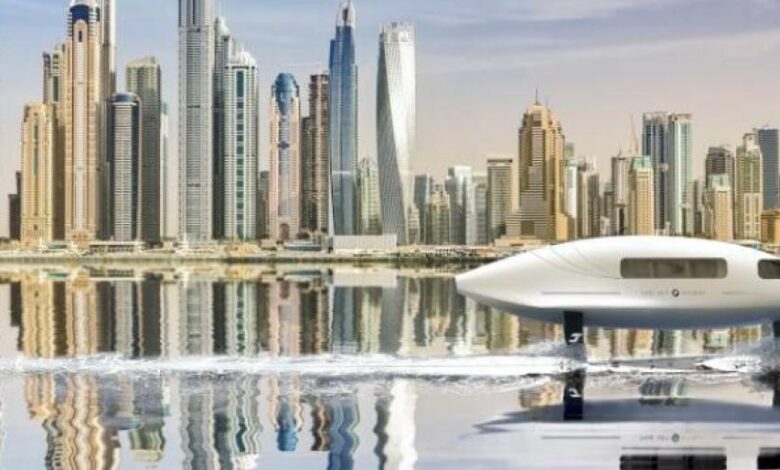 دبي تستعد لإطلاق أول قارب طائر يعمل بالهيدروجين