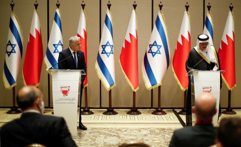 خطوة جديدة للتطبيع..البحرين و إسرائيل تبحثان التعاون الأمني و تبادل الخبرات