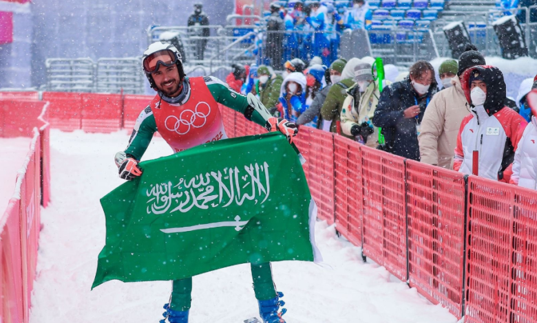 فائق عابدي يختتم مشاركة المملكة في الأولمبياد الشتوي