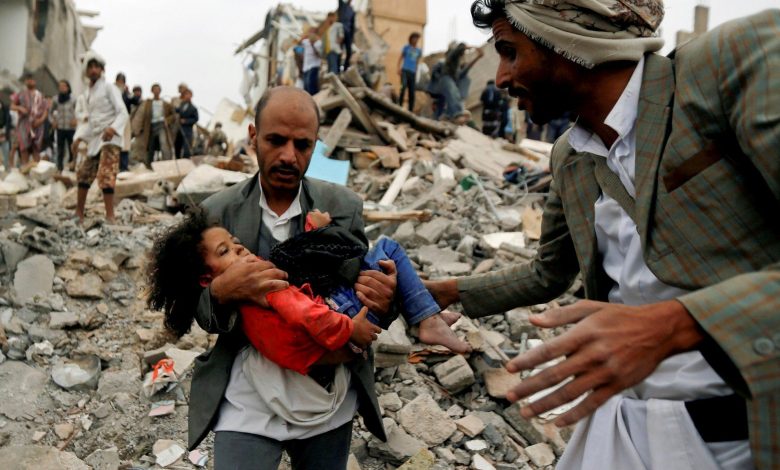 تضاعف عدد القتلى والجرحى من المدنيين في اليمن منذ إبعاد مراقبي حقوق الإنسان
