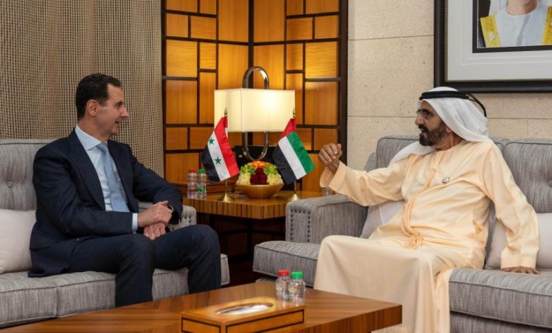 الأسد يزور الإمارات في أول زيارة لبلد عربي منذ الصراع