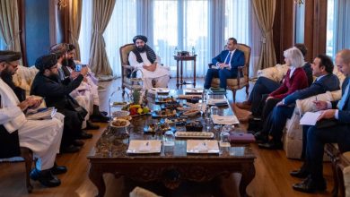 صورة مباحثات قطرية مع كابل وواشنطن حول تطورات أفغانستان