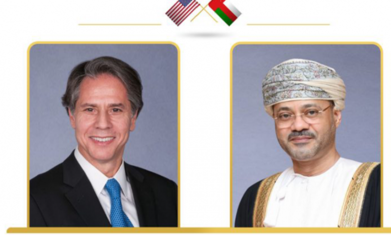 مباحثات عمانية أمريكية حول قضايا إقليمية دولية ذات اهتمام مشترك