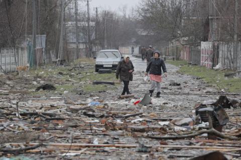 روسيا تقصف مستودع أسلحة في أوكرانيا بصواريخ «كاليبر»