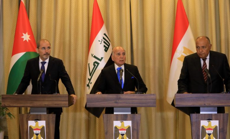 الكهرباء والنفط والأمن.. اتفاق عراقي مصري أردني على تعزيز التعاون