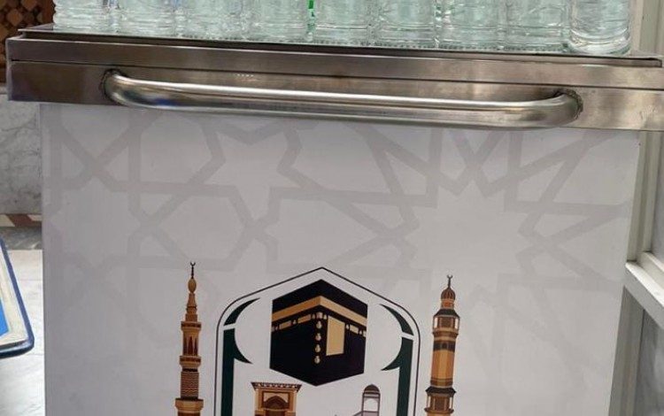 زمزم يستقبل ضيوف الرحمن في المسجد النبوي