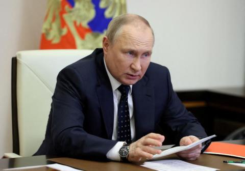 بوتين يرجئ برنامجه التلفزيوني السنوي «الخط المباشر»