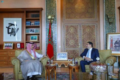وزيرا خارجية السعودية والمغرب يبحثان القضايا العربية والإقليمية