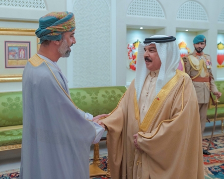 جلالة الملك المعظم يستقبل معالي رئيس مجلس الشورى بسلطنة عُمان