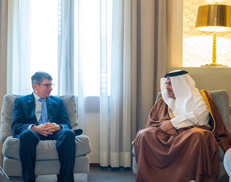ولي العهد نائب القائد الأعلى رئيس مجلس الوزراء يؤكد على ما يجمع بين مملكة البحرين والولايات المتحدة الأمريكية من علاقات تاريخية ممتدة