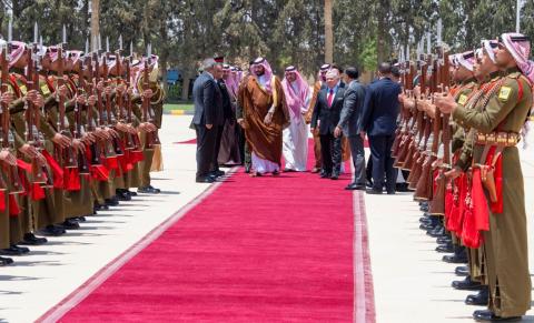 الأمير محمد بن سلمان يغادر الأردن متوجهاً إلى تركيا