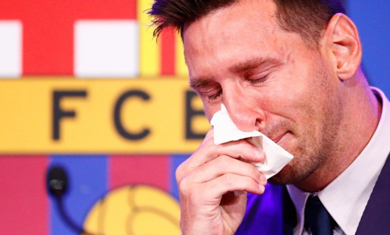 لابورتا: ميسي قد ينهي مسيرته بقميص برشلونة رغم رحيله المؤلم عن الفريق