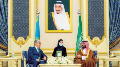 مباحثات بين السعودية وكازاخستان حول أوضاع المنطقة