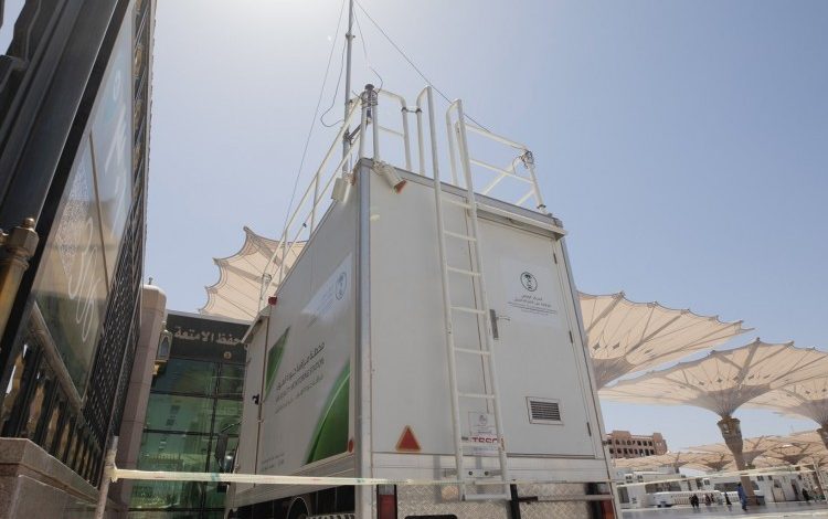 تفعيل محطة قياس جودة الهواء في المسجد النبوي