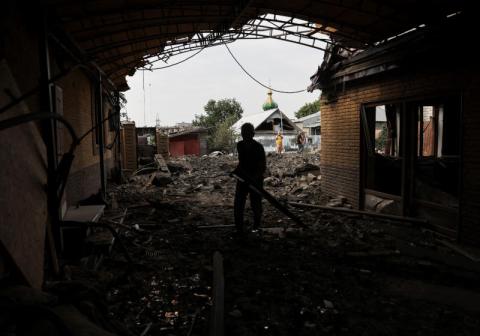 روسيا تعلن سيطرتها الكاملة على قرية بيسكي في دونيتسك