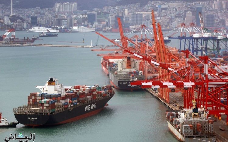 نمو صادرات كوريا الجنوبية بداية شهر أغسطس بنسبة 23.2%