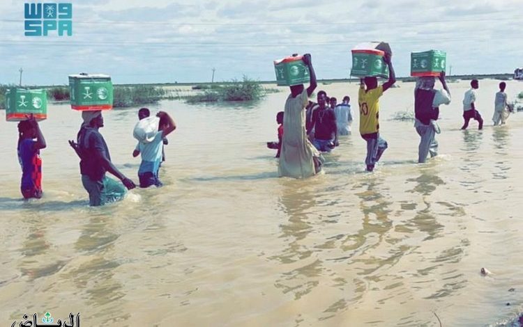 مركز الملك سلمان للإغاثة يوزع مساعدات إغاثية في السودان