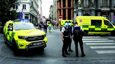 استبعاد فرضية الإرهاب في حادثة اقتحام شاحنة مقهى في بروكسل