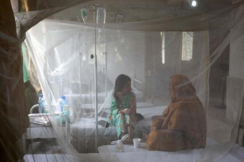الملاريا تتفشى بسرعة في باكستان بعد الفيضانات