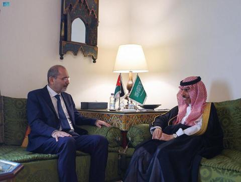 وزير الخارجية السعودي ونظيره الأردني يبحثان تعزيز العلاقات الثنائية