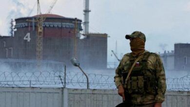 روسيا: أوكرانيا أطلقت 8 مسيّرات صوب محطة زابوريجيا النووية