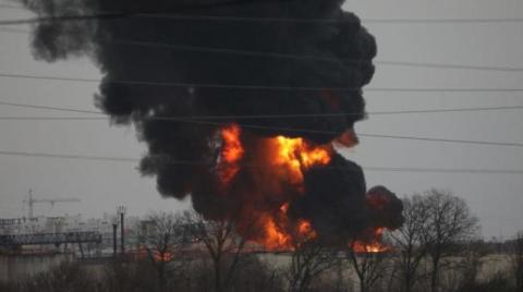قتيل في قصف على مدينة بيلغورود الروسية على حدود أوكرانيا