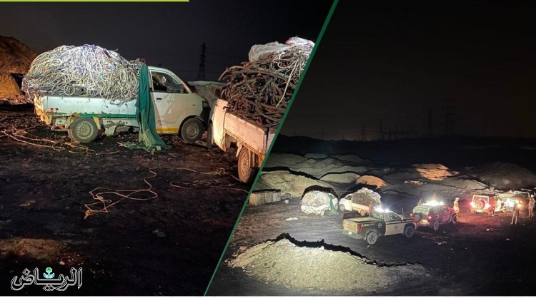 ضبط 4 مخالفين لتلويثهم البيئة والإضرار بالتربة بحرق مخلفات صناعية في منطقة مكة
