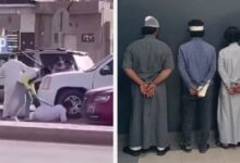 شرطة الرياض تقبض على 5 مقيمين لمشاجرة بينهم في أحد الطرق العامة
